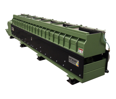 Delicate, large components can be finished in a gentle fashion in long straight tubs.