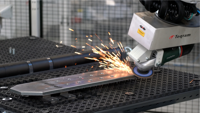 Avgrading og kantbearbeiding med vinkelsliper