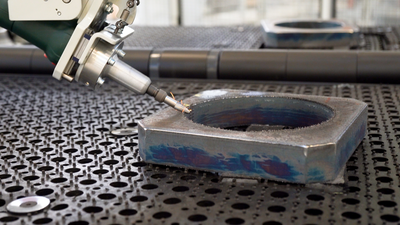 Kantavrunding til R2 mm eller mer med slipespindel