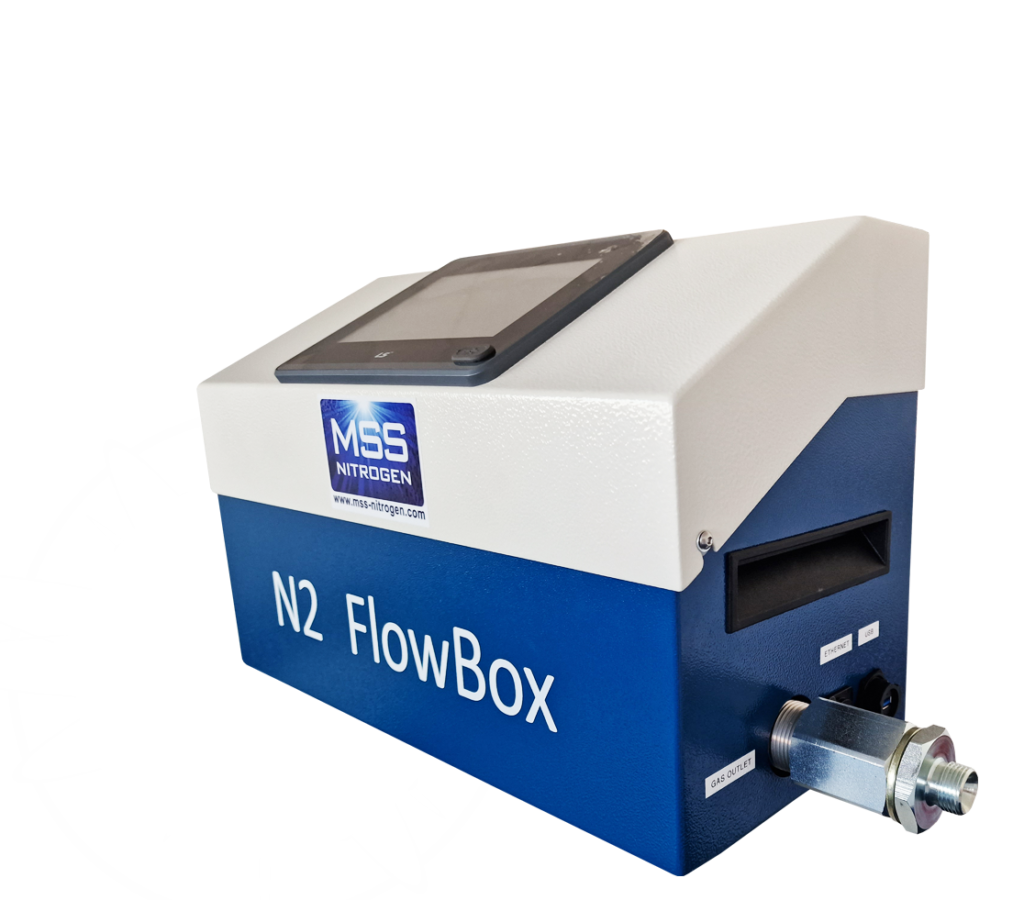 måling av nitrogenforbruk i laserskjæring n2 flowbox mss